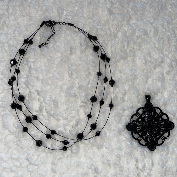 Lia Sophia Moonstruck Detachable Pendant Necklace - Picture 5 of 6